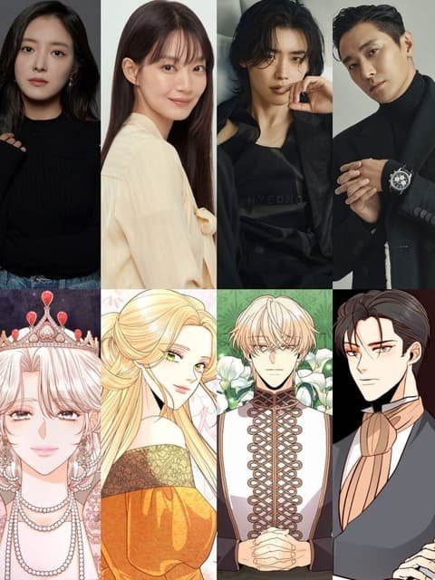 Elenco del K drama The Remarried Empress Lee Yeon Kim Min kyu Park Jung woo y más