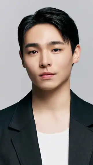 Foto de rostro de Kim Soo-oh, actor surcoreano.